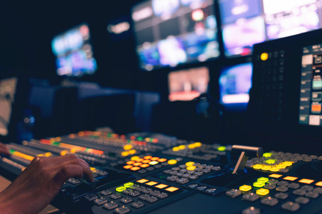 Werkstudierender Veranstaltungstechnik | Mediengestaltung in einem Broadcasting Studio